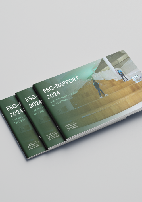 Mockup af ESG-Rapport 2024